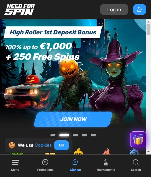 Need For Spin Casino
